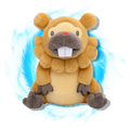 Pokemon Center Japanese Bidoof Fit Plushie