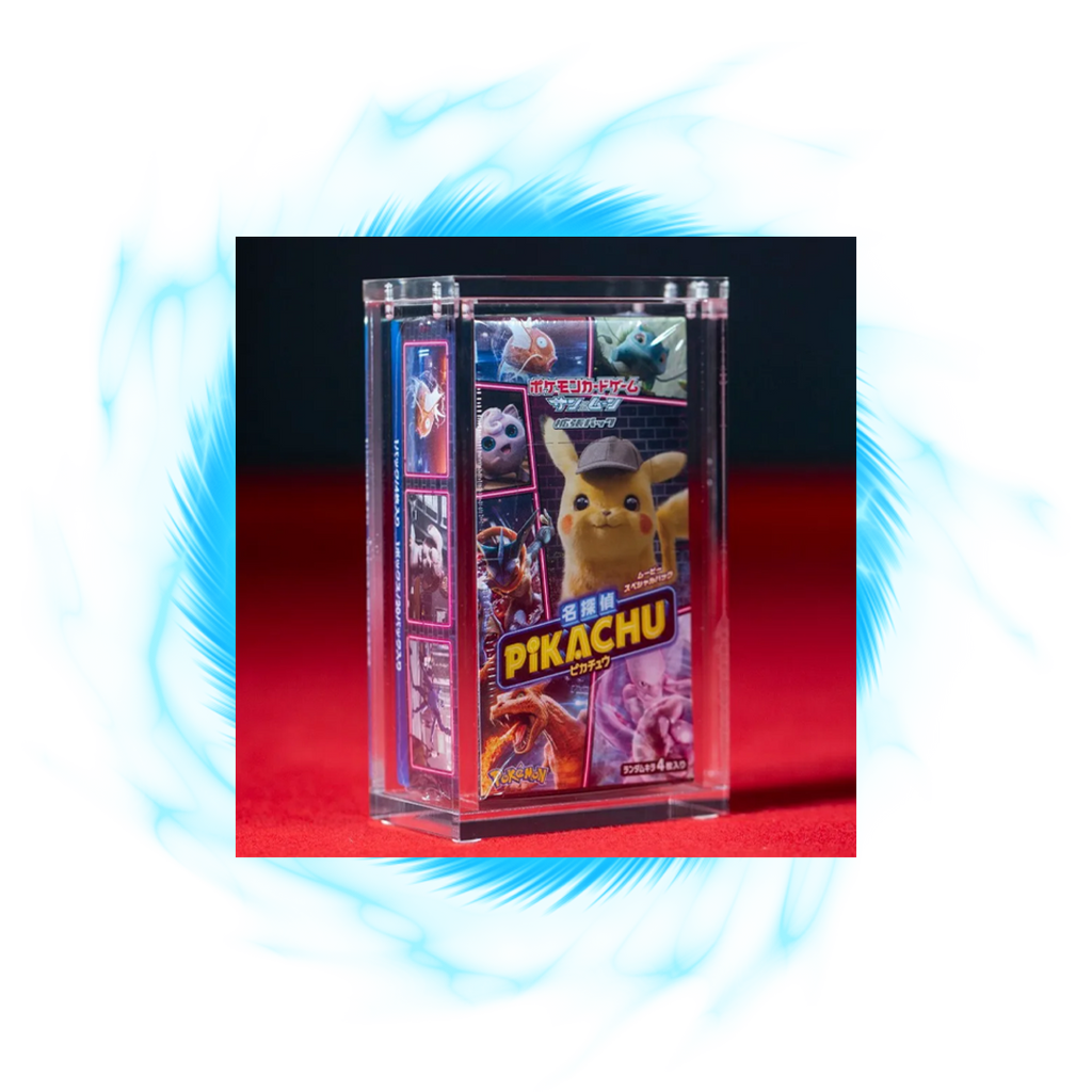 Acrylic Booster Box Display - Japanese Pokémon Booster Box (Small)