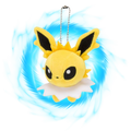 Pokemon Center Jolteon Plush Poke Doll Key Chain