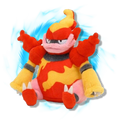 Pokemon Center Japanese Magmortar Fit Plushie