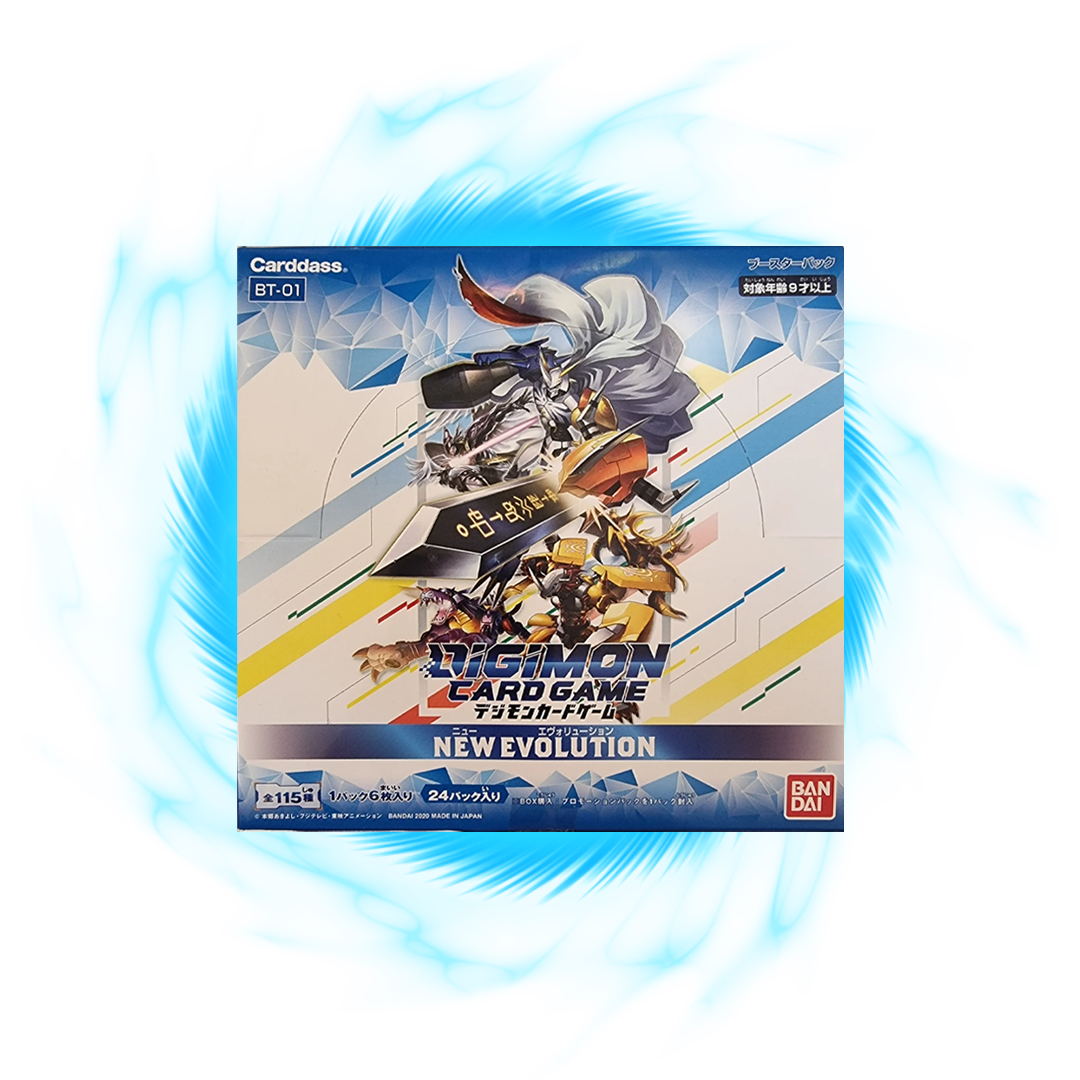 Digimon New Evolution BT01 Japanese Booster Box