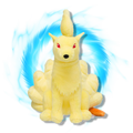 Pokemon Center Japanese Ninetails Fit Plushie