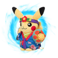 Pokemon Okinawa Pikachu (Large) Plushie