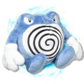 Pokemon Center Japanese Poliwrath Fit Plushie