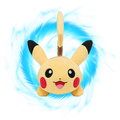 Pokemon Running Pikachu (Large) Plushie