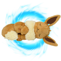 Pokemon Sleeping Eevee (Large) Plushie